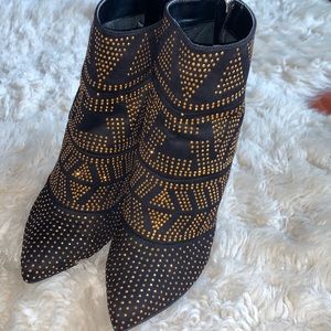 Studded boots